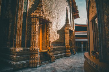 Wat Ratchabophit Sathitmahasimaram tapınağı Bangkok, eski kasaba, Tayland