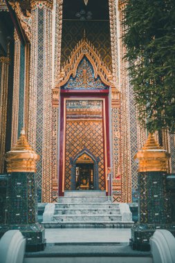 Wat Ratchabophit Sathitmahasimaram tapınağı Bangkok, eski kasaba, Tayland
