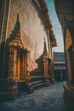 Wat Ratchabophit Sathitmahasimaram tapınağı Bangkok, eski kasaba, Tayland