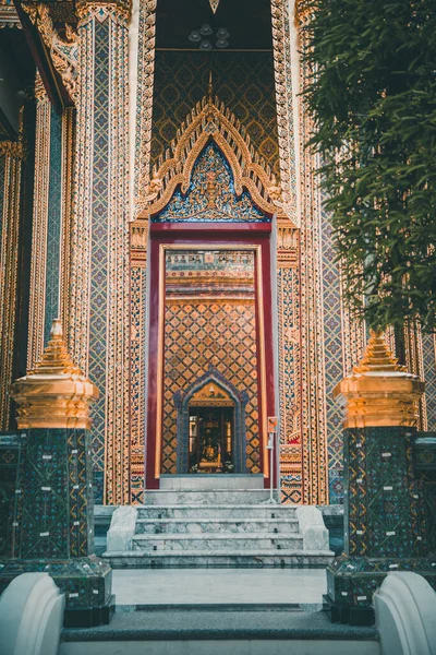 Wat Ratchabophit Sathitmahasimaram tapınağı Bangkok, eski kasaba, Tayland