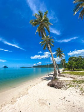 Laem 'in Koh Yao Yai' de cenneti vardı. Phuket ve Krabi Tayland arasında bir ada.
