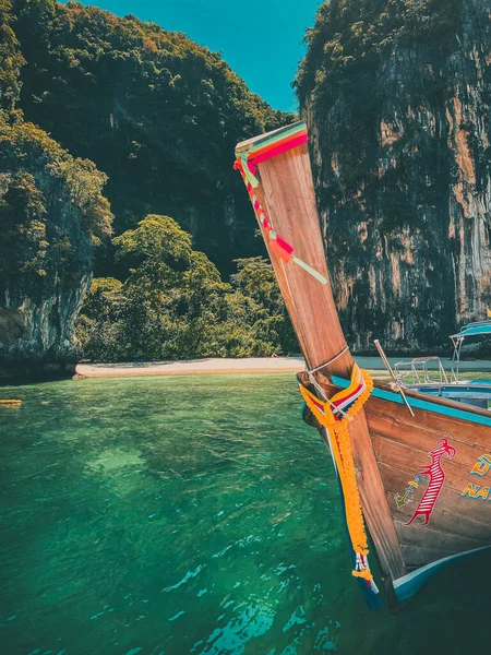 Stranden Koh Hong Paradis, ön i Andamansjön mellan Phuket och Krabi Thailand — Stockfoto