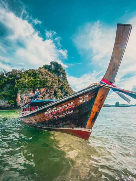 Райский пляж Ко Пак Биа, остров в Андаманском море между Пхукетом и Краби Таиланд — стоковое фото