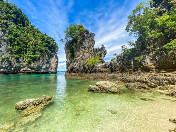 Koh Hong paradise beach, island in the Andaman Sea between Phuket and Krabi Thailand