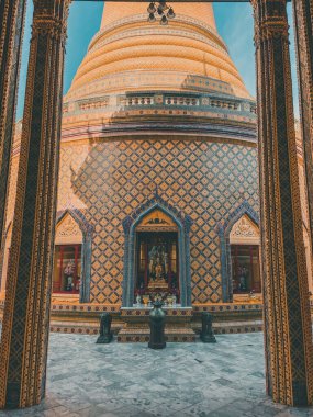 Wat Benchamabophit, mermer tapınak, Bangkok, Eski Şehir, Tayland