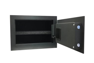 metal güvenli beyaz arka plan üzerinde izole