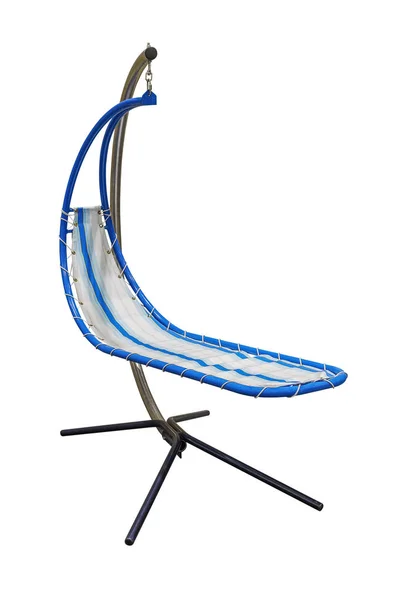 Chaise Longue Colgante Aislado Sobre Fondo Blanco — Foto de Stock