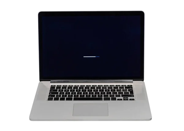 Laptop Isolated White Background — Stock Photo, Image