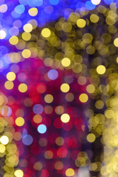 Bellissimo Natale Bokeh Sfondo Scuro — Foto Stock