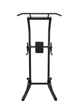 beyaz bir arka plan üzerinde izole spor simülatörü