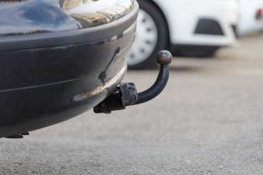 Araba hitch yakın çekim
