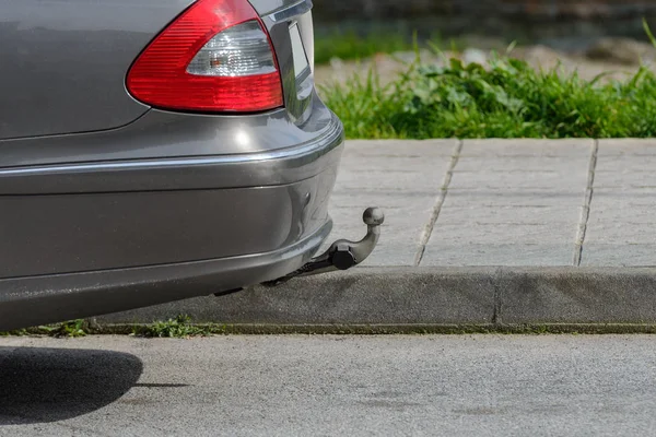 Primer Plano Del Enganche Del Coche — Foto de Stock