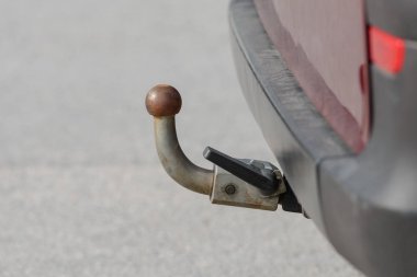 Araba hitch yakın çekim