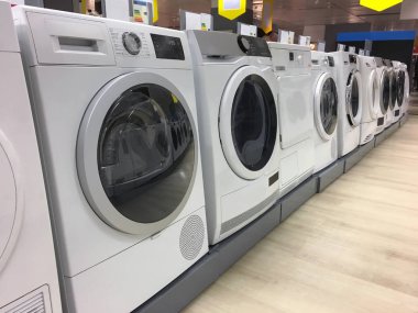 satır deposundaki Yıkama makinaları