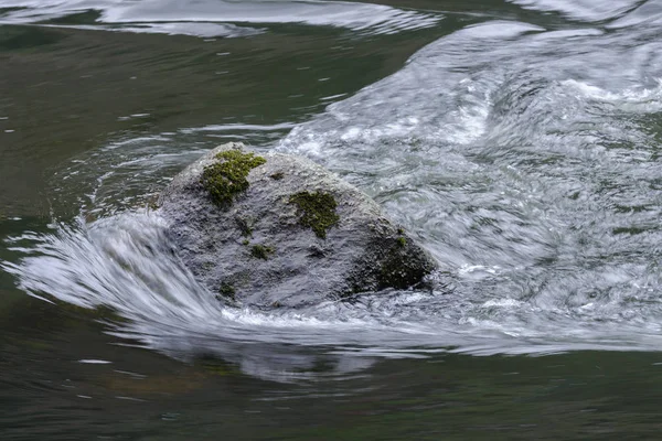 Bild Der Bewegung Der Wasseroberfläche Nahaufnahme Hintergrund — Stockfoto