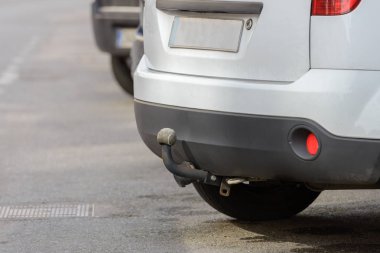 Araba hitch yakın çekim