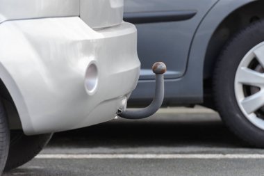 Araba hitch yakın çekim
