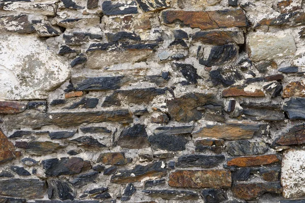 Mur de pierre gros plan, fond, texture — Photo