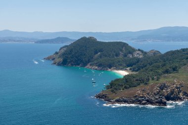 Güzel deniz manzarası, Atlantik Adaları Ulusal Parkı, 