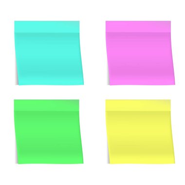 Üst beyaz arka planda gerçekçi çıkartmalar