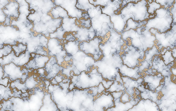 Fond en marbre avec incrustation d'or. Texture de marbre de luxe. — Image vectorielle