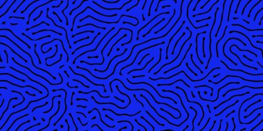 Kusursuz organik, biyolojik model. Mercan gibi soyut şekiller.