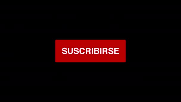Mouse cursor moves and clicks on subscribe button — Stock Video