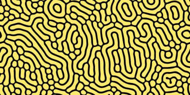 Kusursuz organik, biyolojik model. Mercan gibi soyut şekiller.