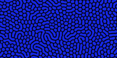 Kusursuz organik, biyolojik model. Mercan gibi soyut şekiller.