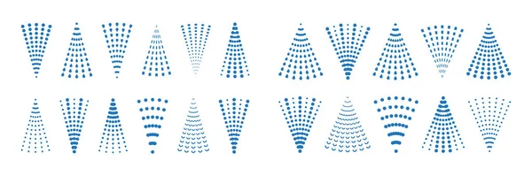 Conjunto de ícones de pulverização. Líquido, símbolo de pulverização de ar —  Vetores de Stock