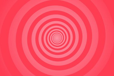 Kırmızı spiral arka plan. Kırmızı arkaplanda kıvrımlı, dairesel şekil.