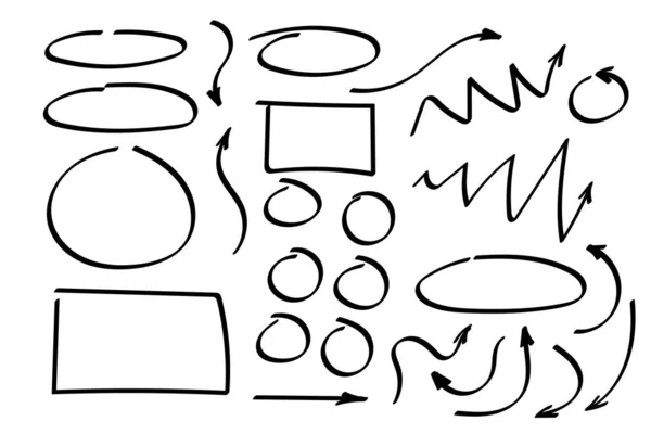 Символи мудреця. Піктограми вказівника. Показник графічних символів . — стоковий вектор