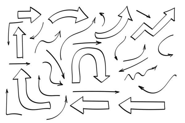 ドードル記号。アイコンを指す。図形記号. — ストックベクタ