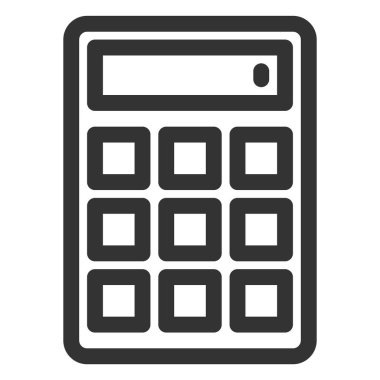 Finansal ya da banka hattı ikonu. Vektör illüstrasyonu