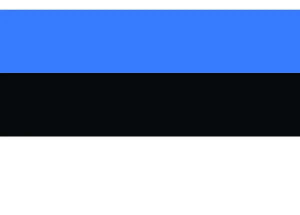 Estonya bayrağı illüstrasyon vektör