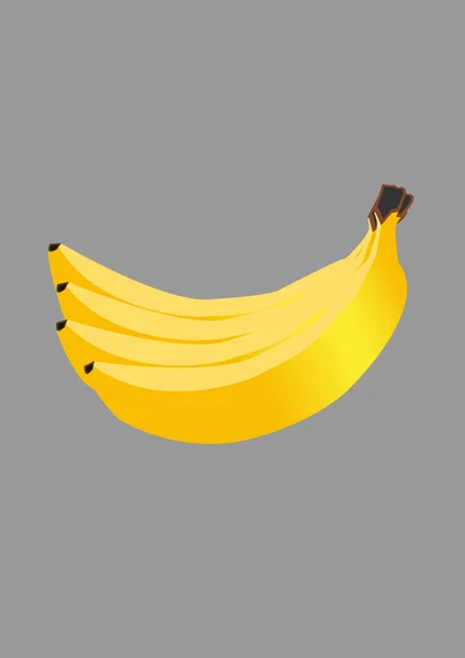 Bananas Vetor Ilustração Bananas — Vetor de Stock