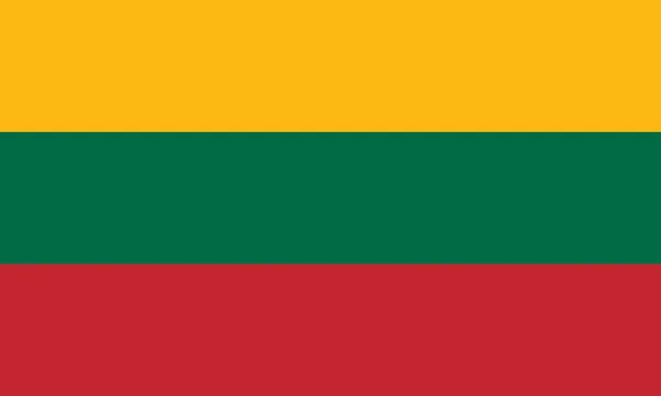 Litvanya bayrağı vektör