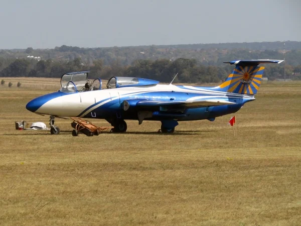 Kharkiv, Ukraina 09.01.2019. flygplan vid Aviafest-festivalen. Foto — Stockfoto