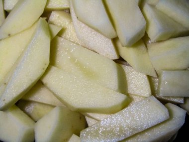 Çiğ patatesler yakın plan. arkaplan fotoğrafı