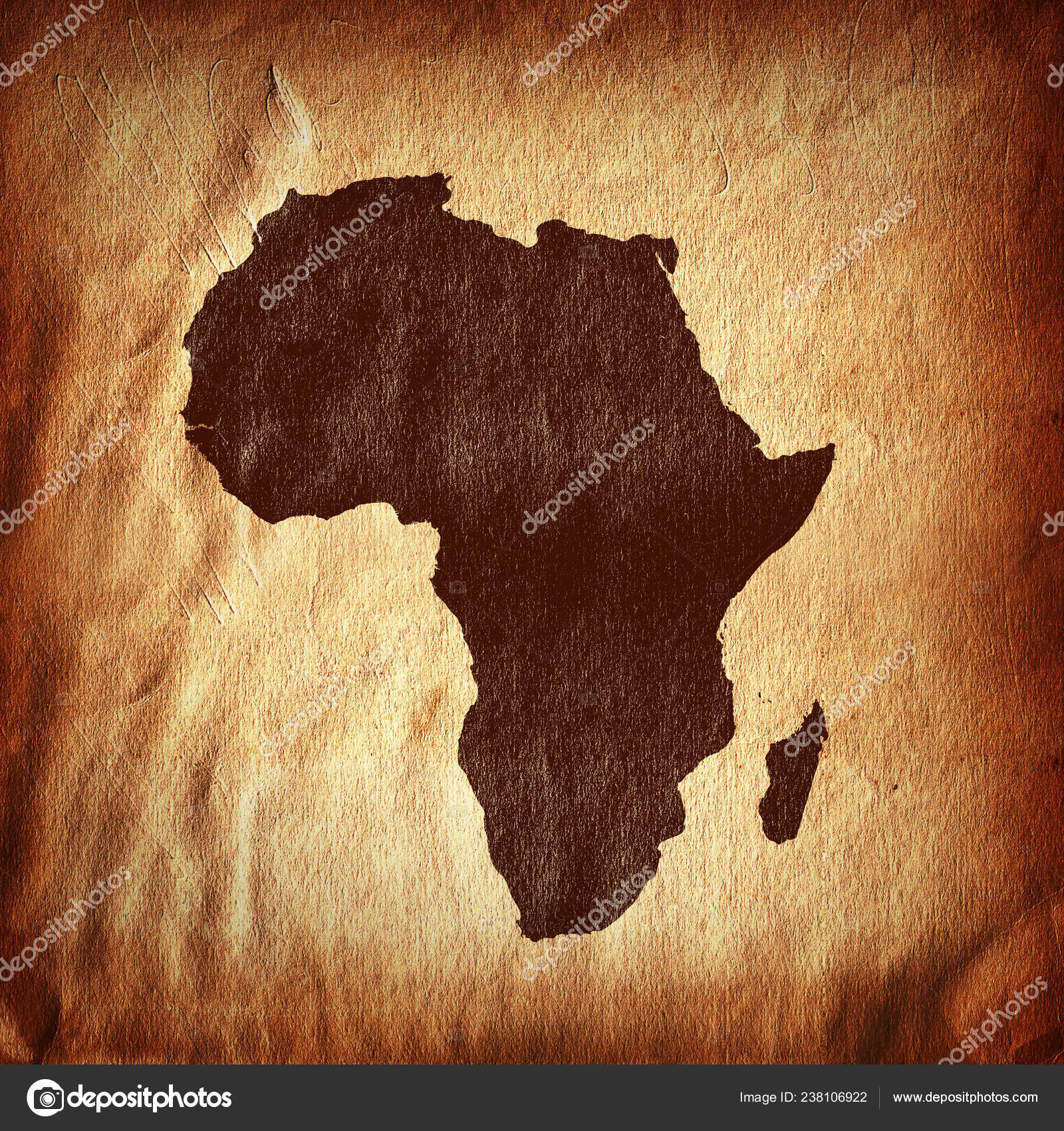 Africa Continent Map Illustration Stock Photo by ©patrice67 238106922 Africa Continent Map Illustration Stock Photo by ©patrice67 238106922