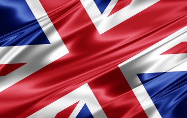 Amerika Birleşik Devletleri bayrağı ile kopya alanı metin - 3d çizim için    