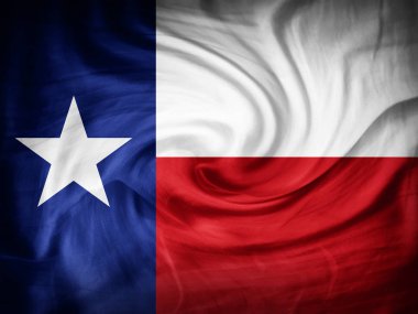Texas arka plan kopya alanı için metin - 3d çizim ile    
