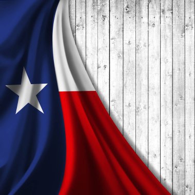 Texas arka plan kopya alanı için metin - 3d çizim ile    