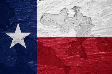 Texas arka plan kopya alanı için metin - 3d çizim ile    