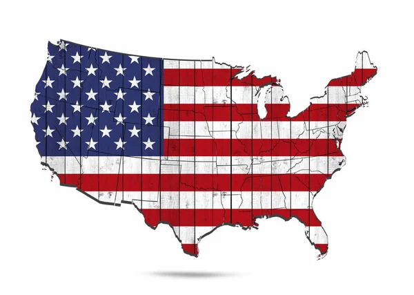 Usa Flag Copy Space Your Text Images — Stock Photo, Image