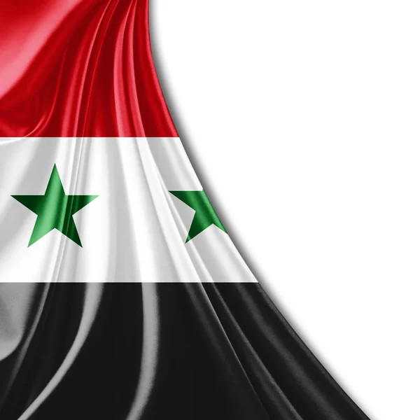 Flag Syria Copy Space Your Text Illustration — Stock Photo, Image