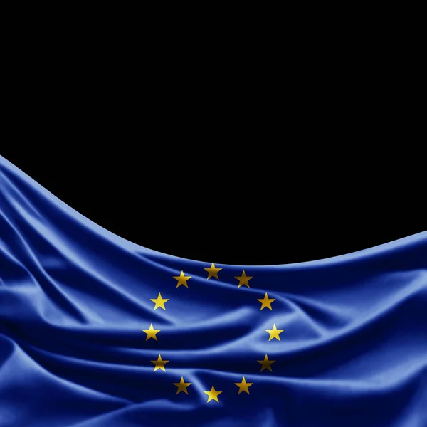 Bandera Union Europe Con Espacio Copia Para Texto Imágenes — Foto de Stock