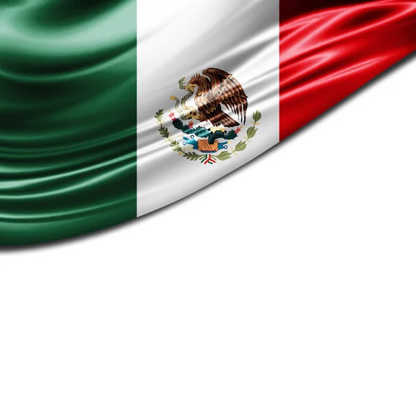 Bandera México Con Espacio Copia Para Texto Ilustración —  Fotos de Stock