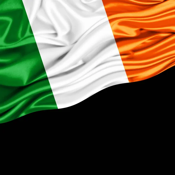 Drapeau Irlande Avec Espace Copie Pour Votre Texte Illustration — Photo