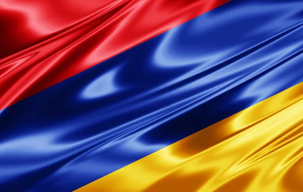 Прапор Вірменії Копією Простір Вашої Ілюстрації Тексту — стокове фото